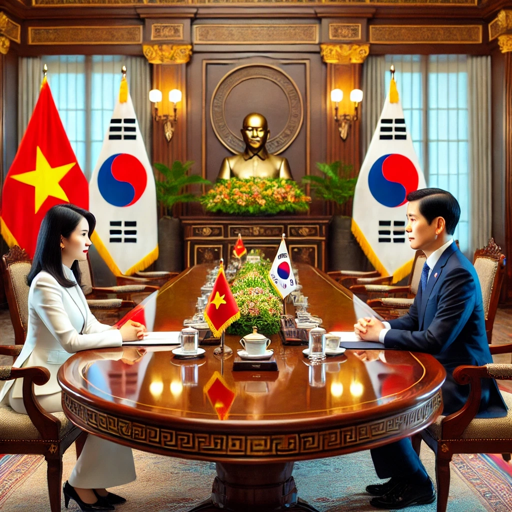 Nguyen Thi Thanh NA 부회장, 경제 관계 강화를 위해 한국 장관과 만남